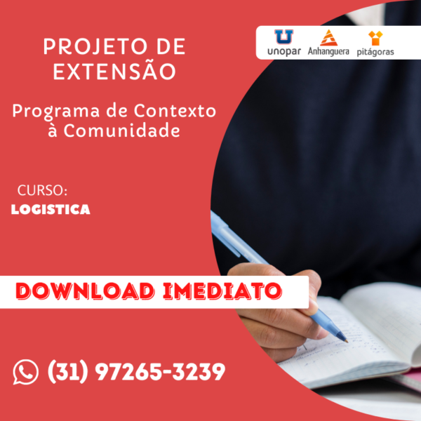 PROJETO DE EXTENSÃO - LOGISTICA