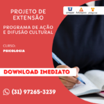 PROJETO DE EXTENSÃO - PSICOLOGIA