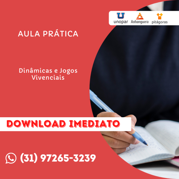 AULA PRÁTICA - Dinâmicas e Jogos Vivenciais