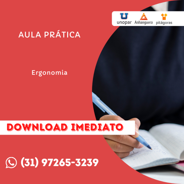 AULA PRÁTICA - Ergonomia